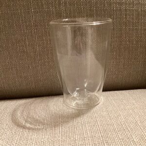 Teavana Double-wall Insulated Glass Tea Coffee Mug